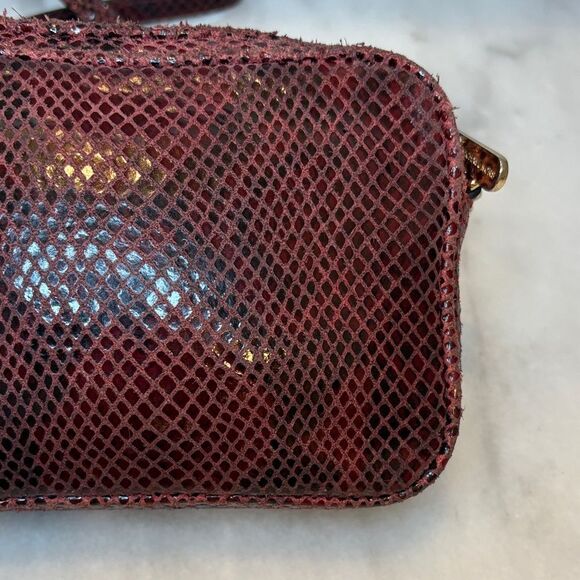 Michael Kors Python Leather Mini Crossbody Bag - Picture 6 of 16